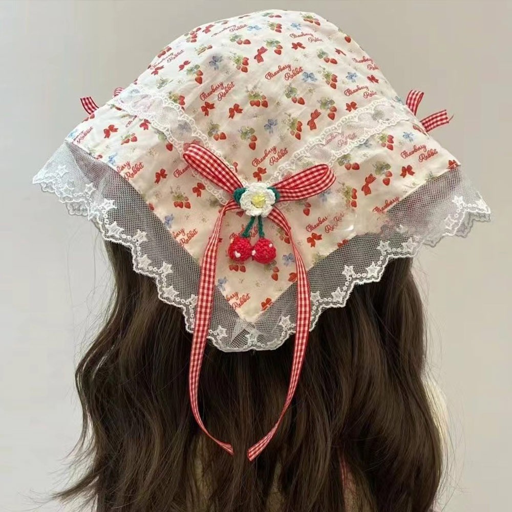 Women Accessories Photos - Multicolorido laço borboleta bandana floral patern