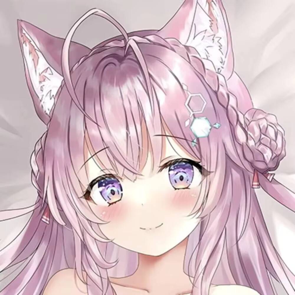 Queen Accessories - Japonês hololive fronha vtuber hakui koyori