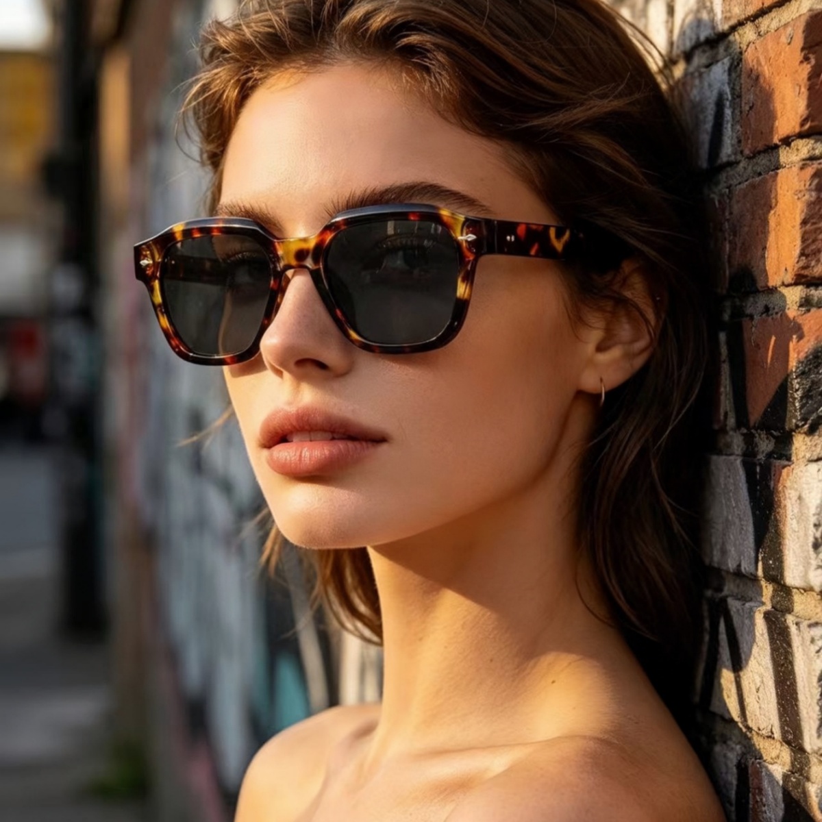 Women'S Accessories Accessorize - Óculos de Sol Retrô Quadrados Europeus