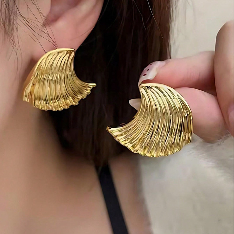 Women'S Accessories Zara - Pendientes 2024 tendência zara retro listrado