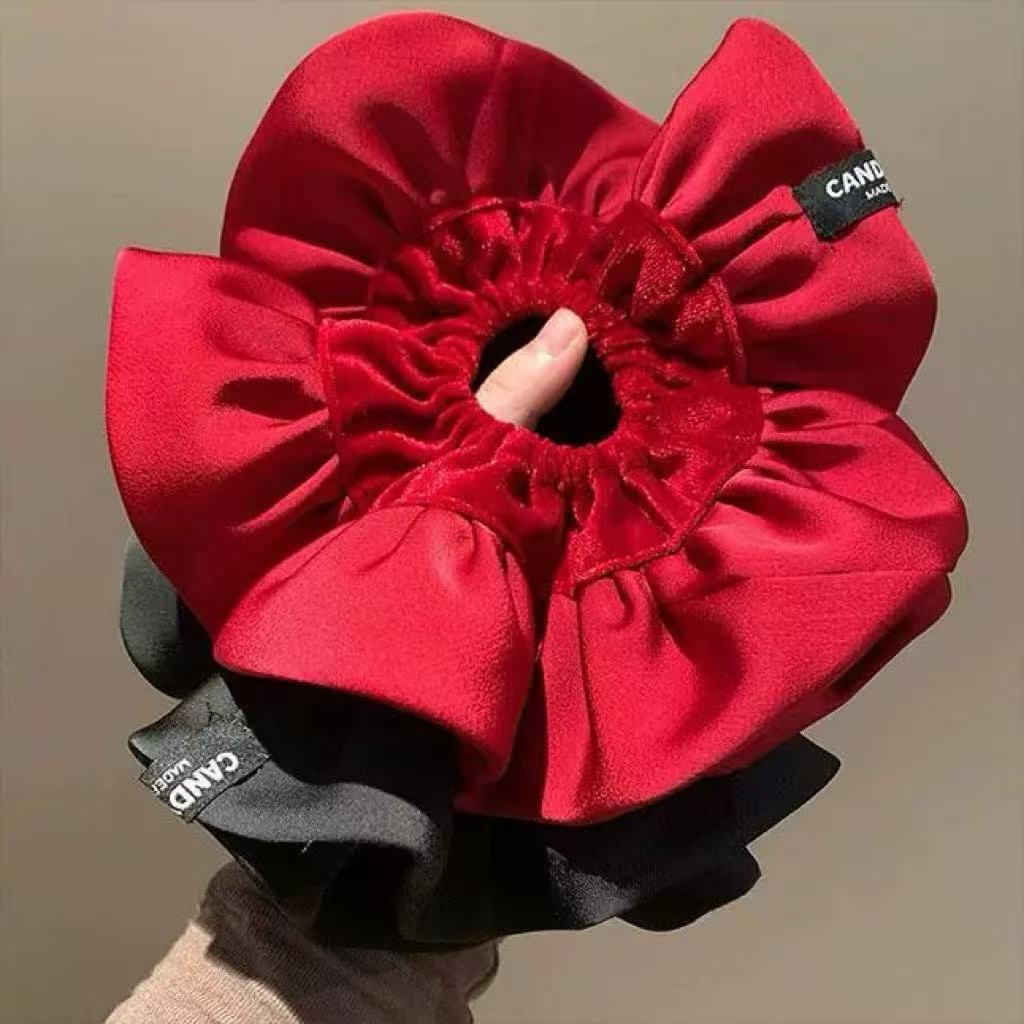 Hair Tie Velvet - Scrunchies grandes de veludo – Laços