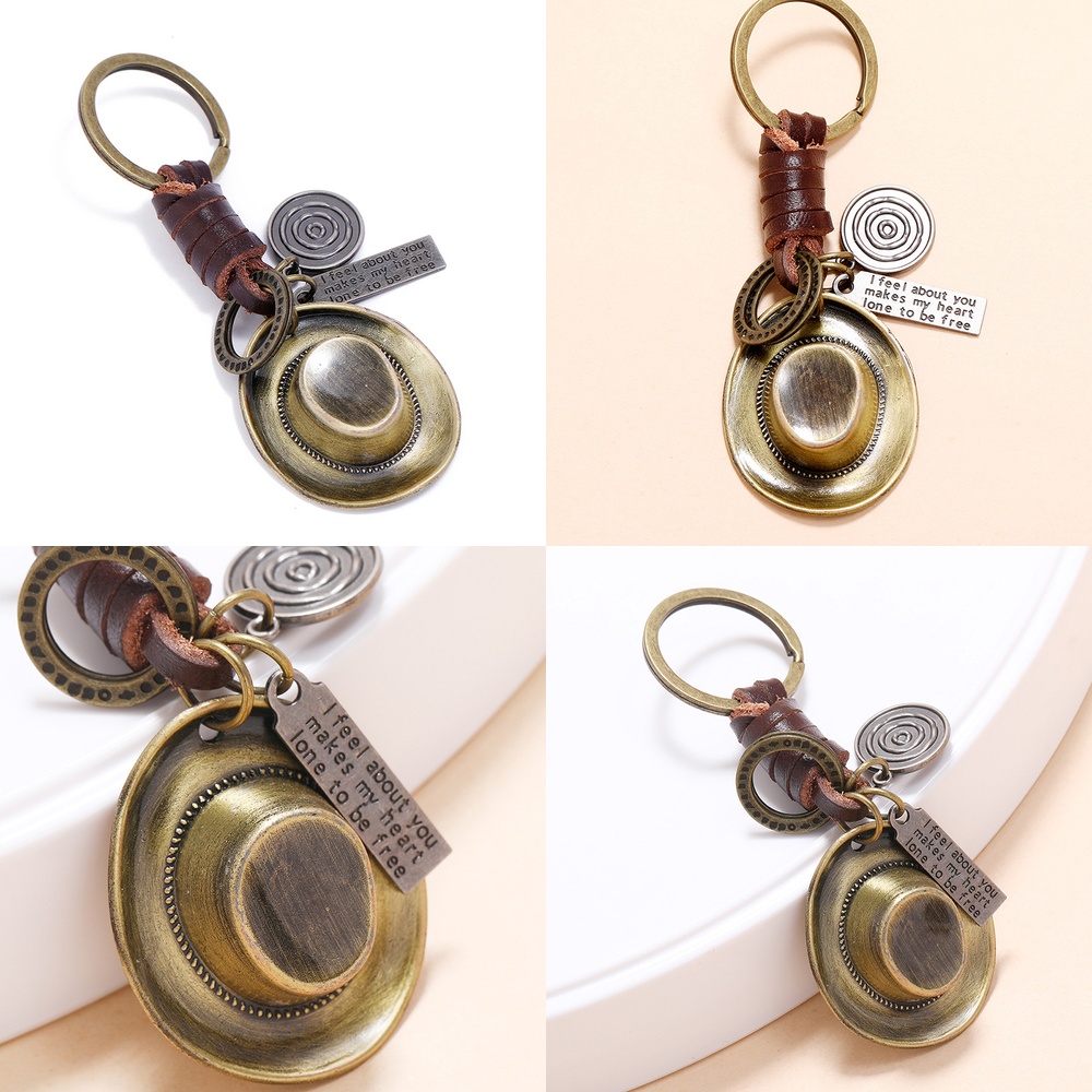 Women'S Jeep Accessories - Chaveiro de Couro Artesanal Retrô com