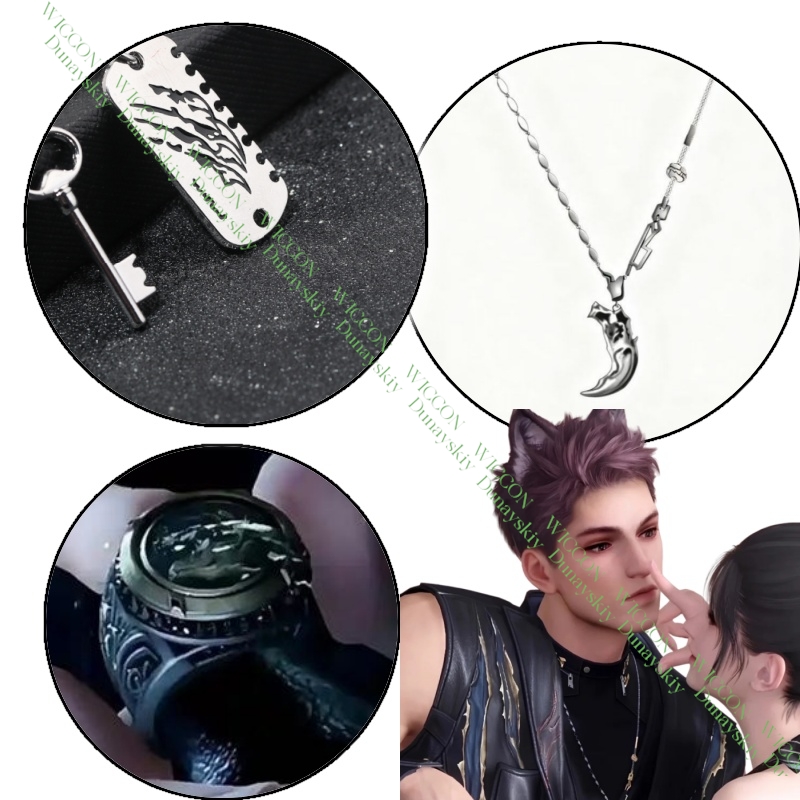 Queen Accessories - Máscara de Lobo 3D Impressa em