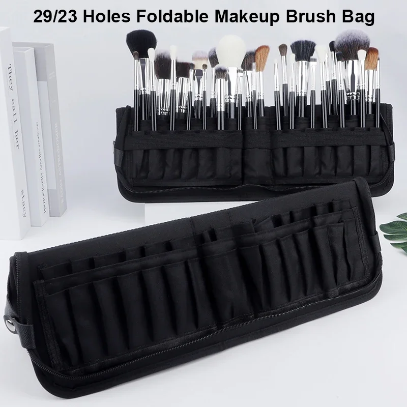 Women Accessories Organizer - Bolsa dobrável para pincéis de maquiagem,