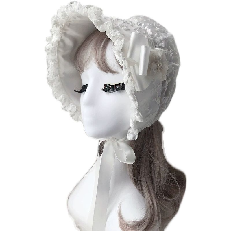 Women Accessories Photos - Adulto nightcap viseira renda bebê gorro