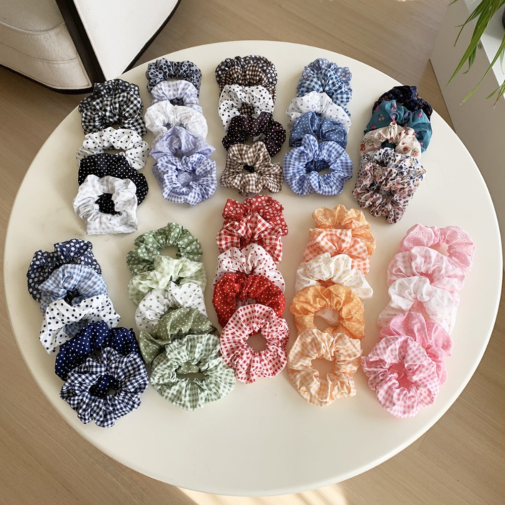 Hair Tie Velvet - 5 pçs laços de cabelo de