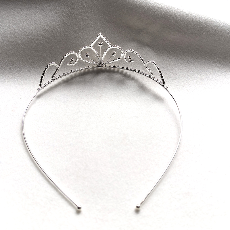 Coroa de Noiva em Cor Prata co - Queen Accessories avaliação e preço