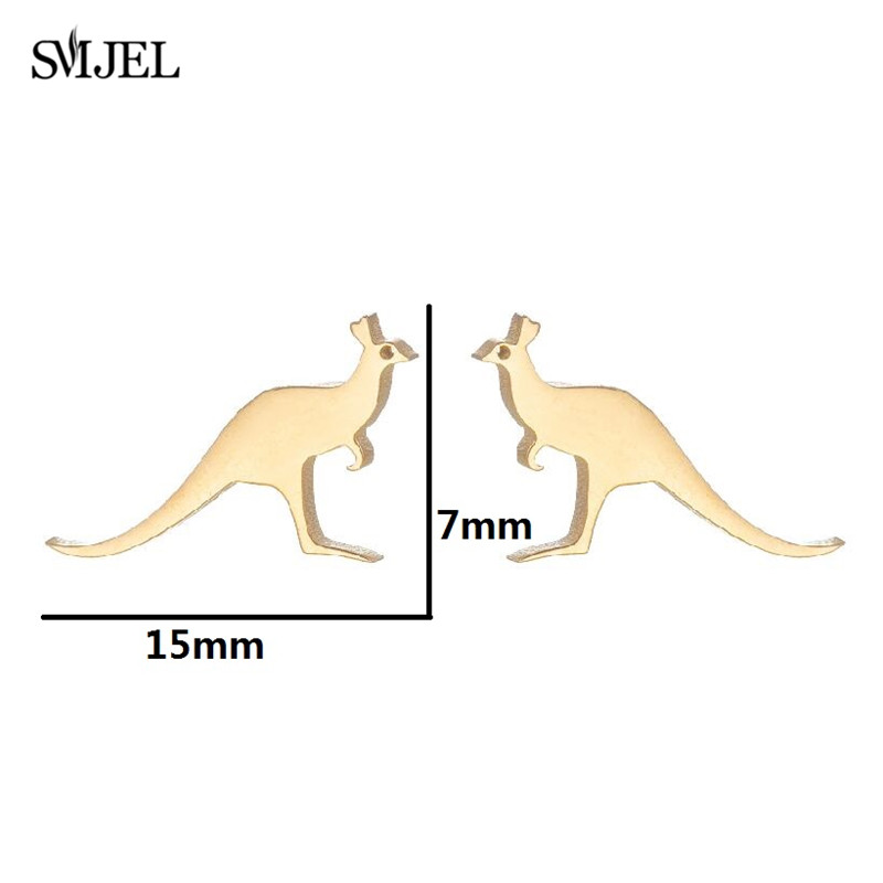 Mini austrália canguru studs b - Women'S Accessories Australia avaliação e preço