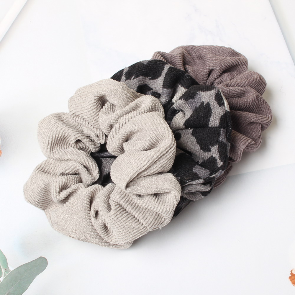 Estampa de leopardo scrunchie  - Hair Tie Velvet avaliação e preço