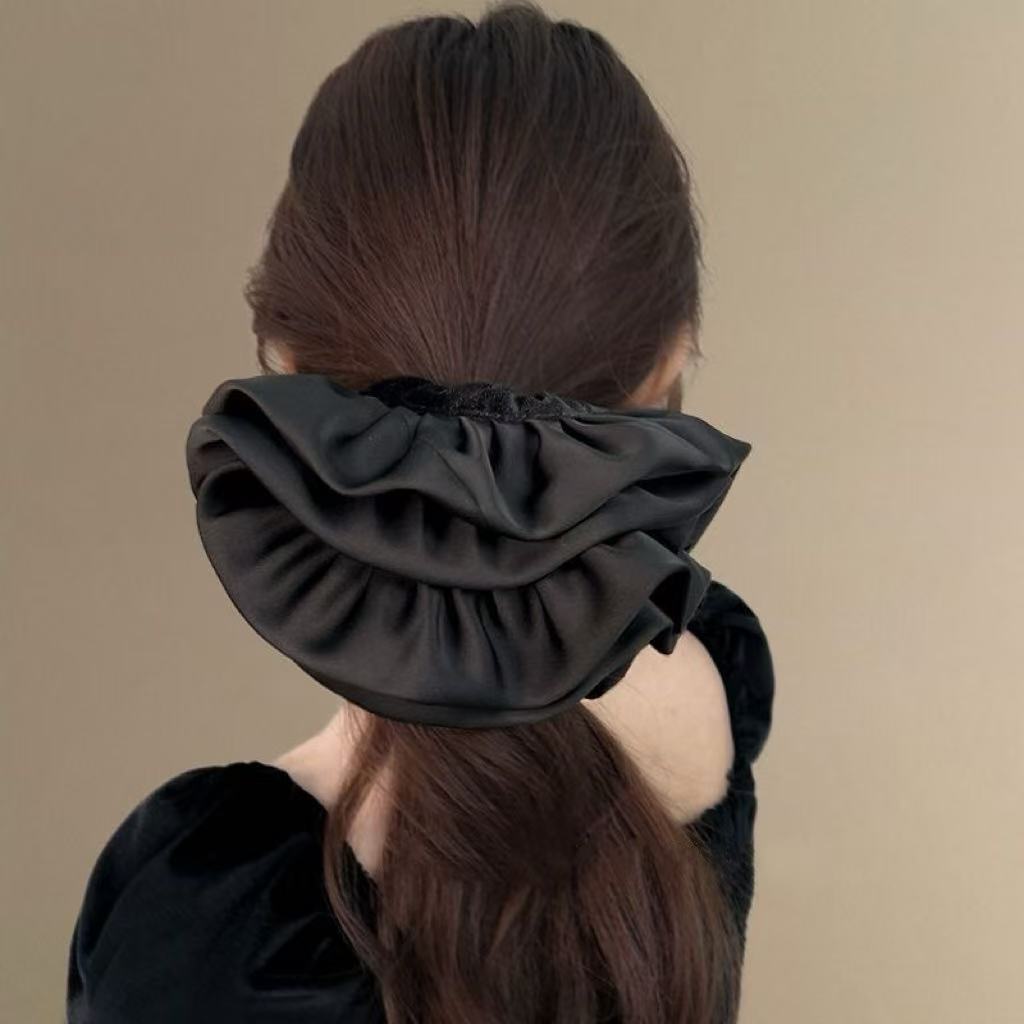 Scrunchies grandes de veludo – - Hair Tie Velvet avaliação e preço