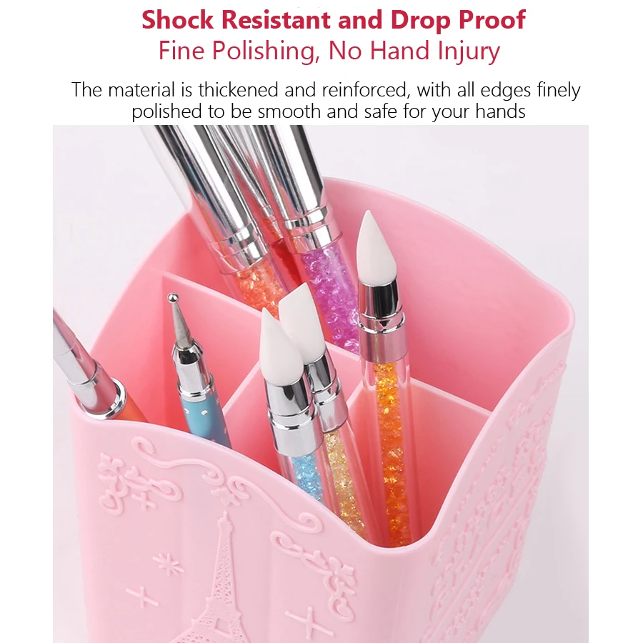 Suporte de escova para arte em - Women Accessories Organizer avaliação e preço