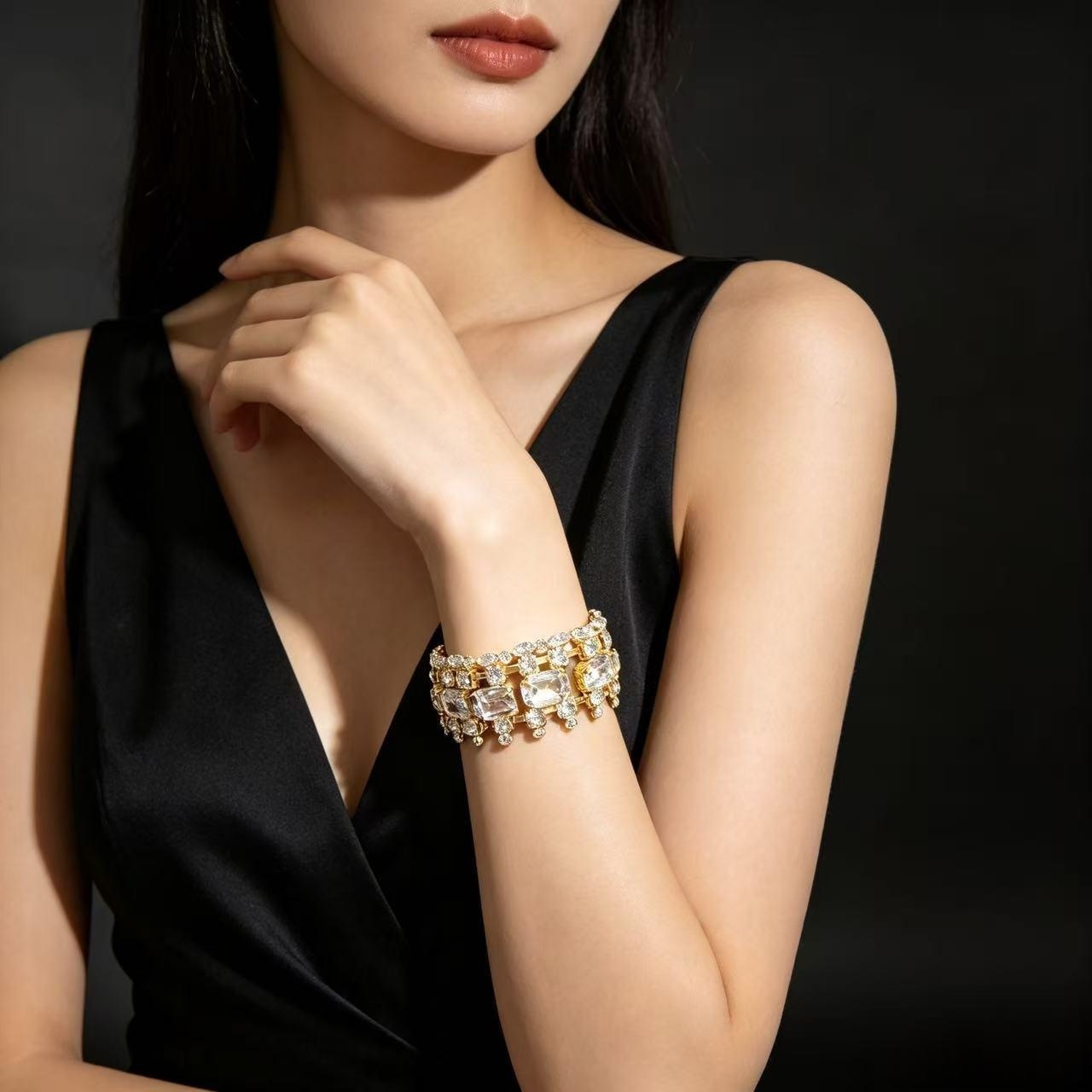 Pulseira de strass geométrica, - Women'S Accessories Accessorize avaliação e preço