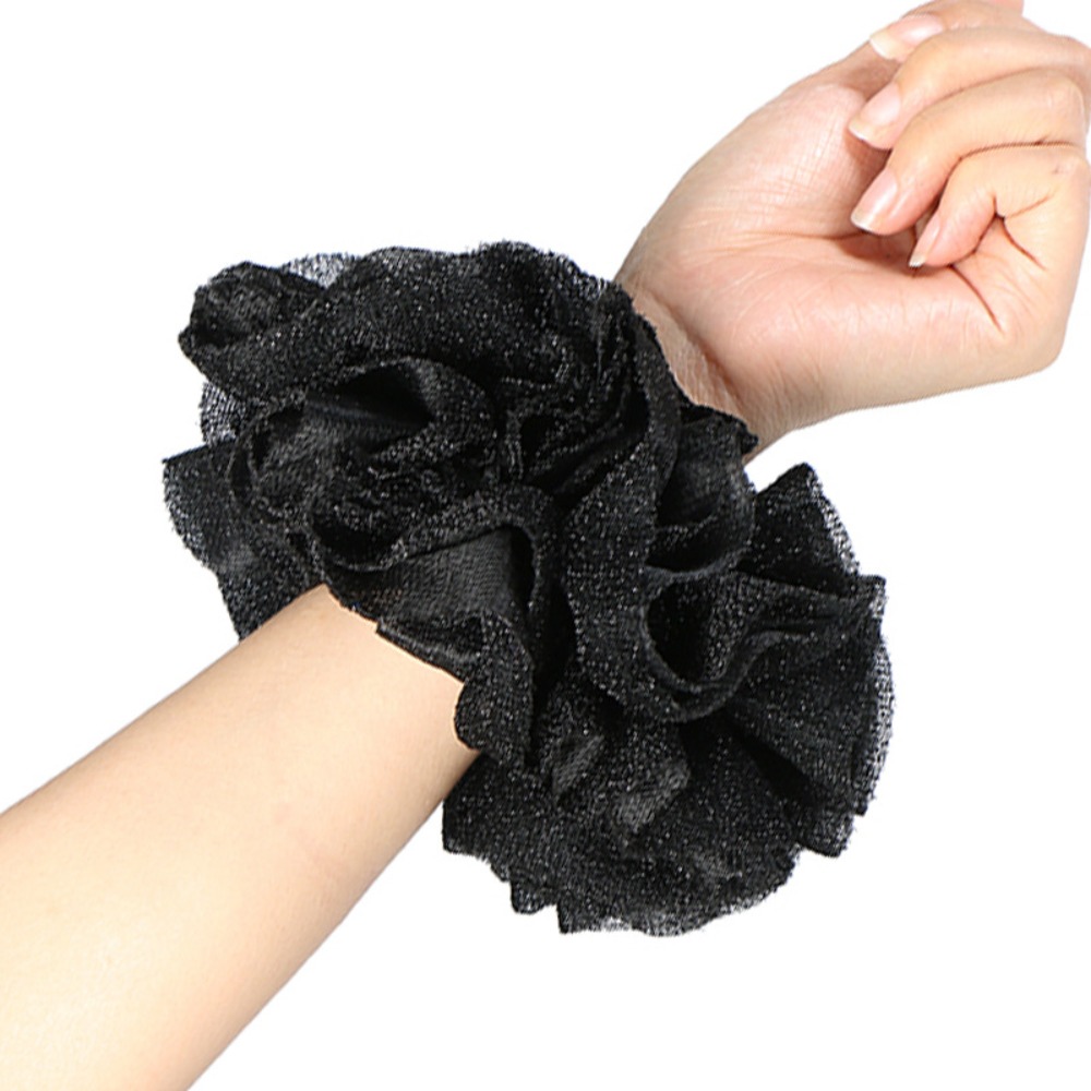Novos Scrunchies Oversize de T - Hair Tie Velvet avaliação e preço