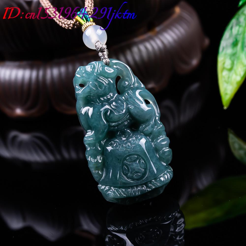 Pingente Pixiu de Jadeíta Birm - Women'S Accessories Designer avaliação e preço