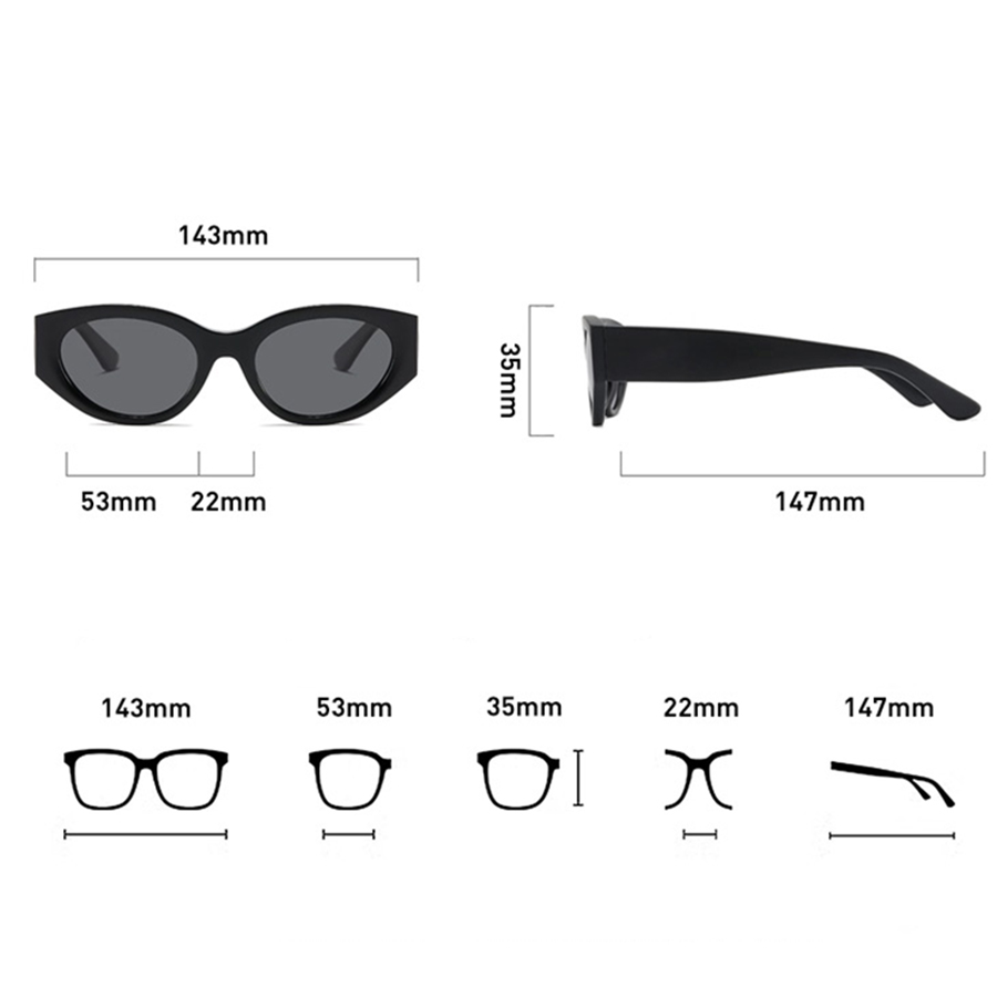 Óculos de Sol Clássicos Cat-Ey - Women'S Accessories Designer avaliação e preço