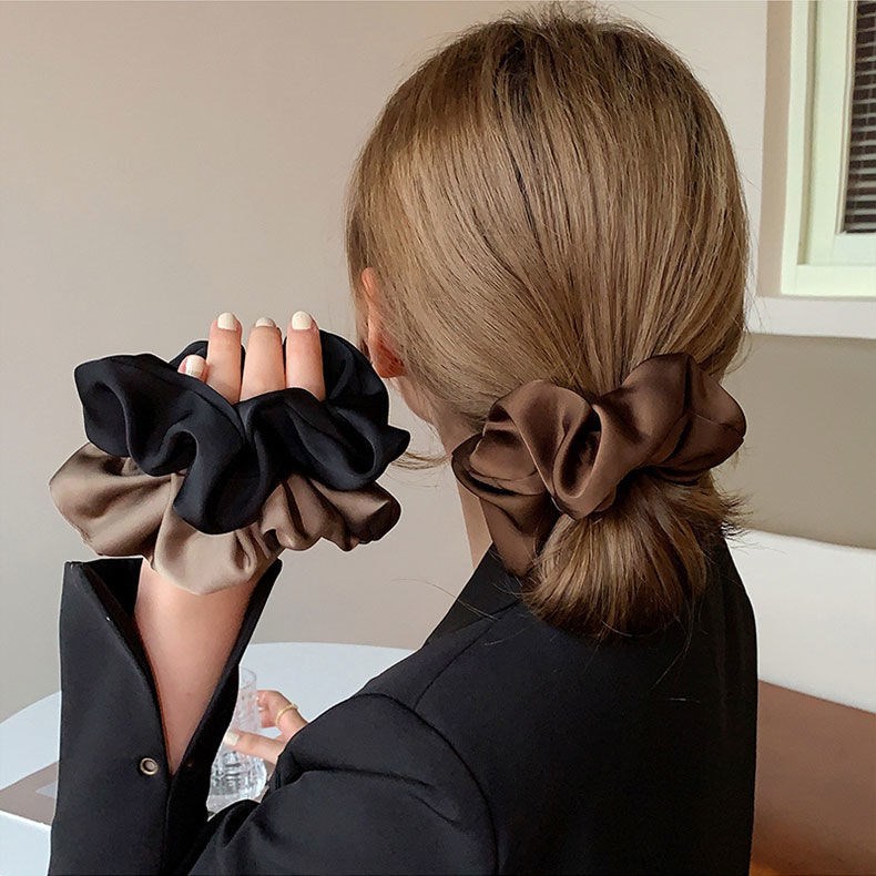 Mulher coreana grande elegante - Hair Tie Velvet avaliação e preço