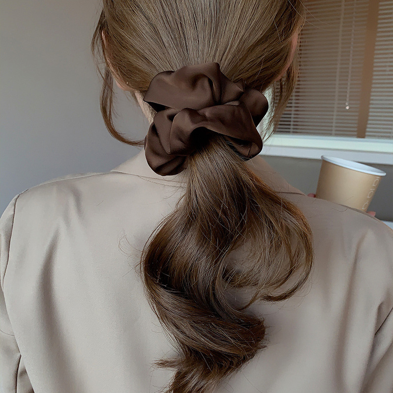 Mulher coreana grande elegante - Hair Tie Velvet avaliação e preço