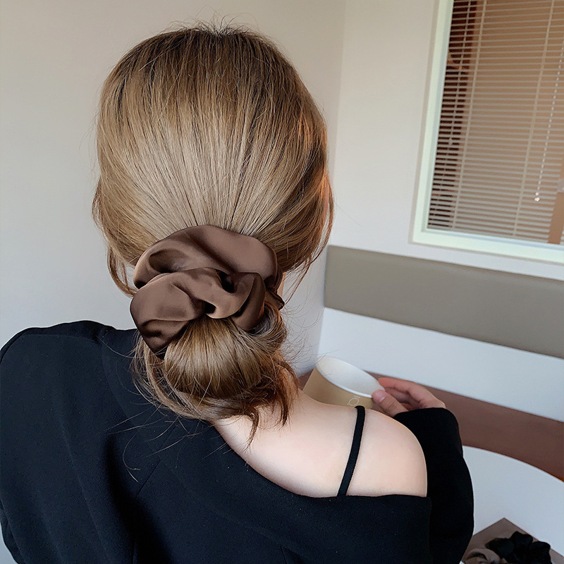Mulher coreana grande elegante - Hair Tie Velvet avaliação e preço