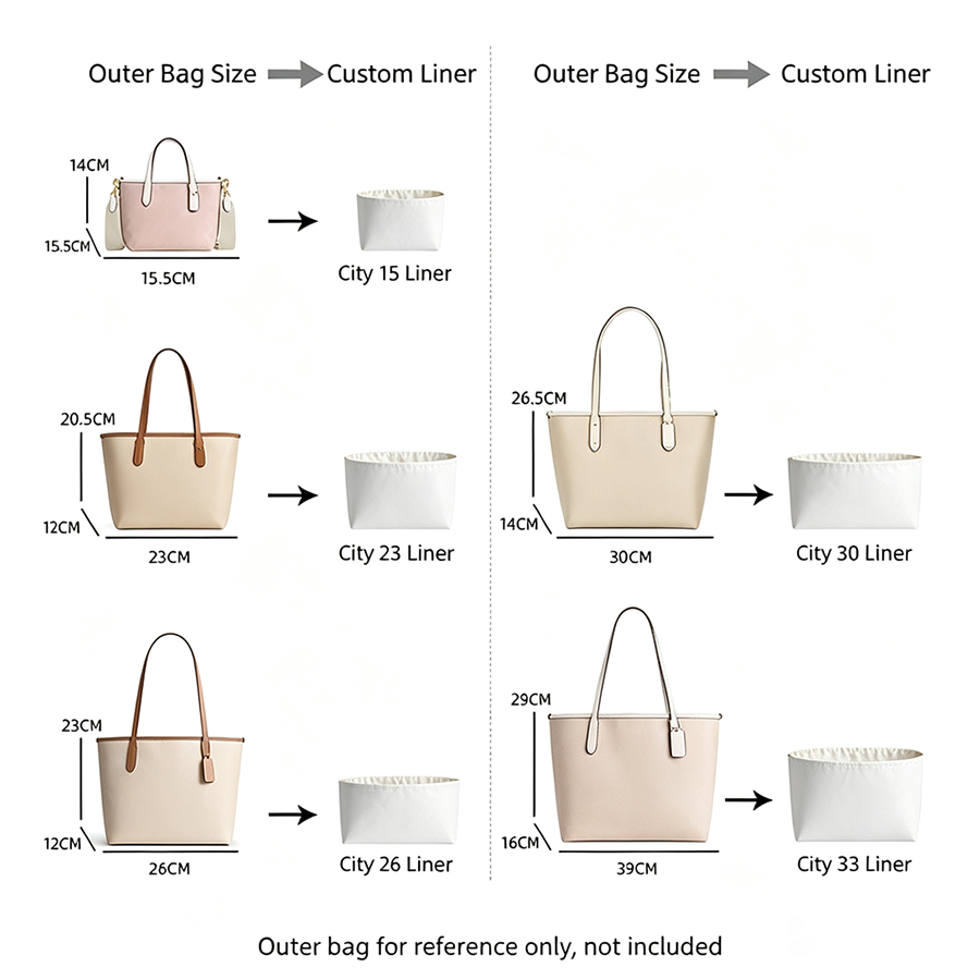 Organizador de Bolsa para city - Women Accessories Organizer avaliação e preço