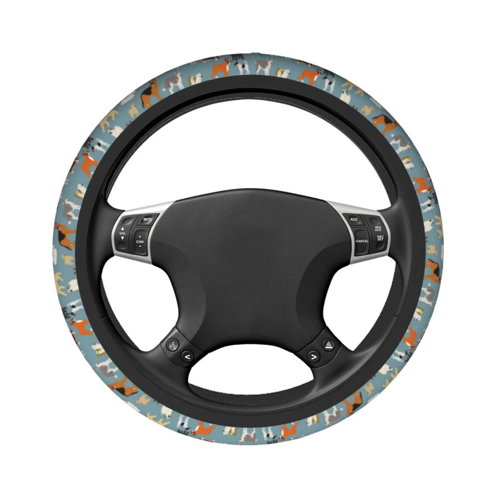 Azul bonito cães padrão impres - Women'S Accessories Vans avaliação e preço