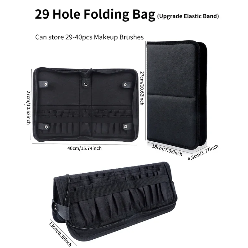 Bolsa dobrável para pincéis de - Women Accessories Organizer avaliação e preço