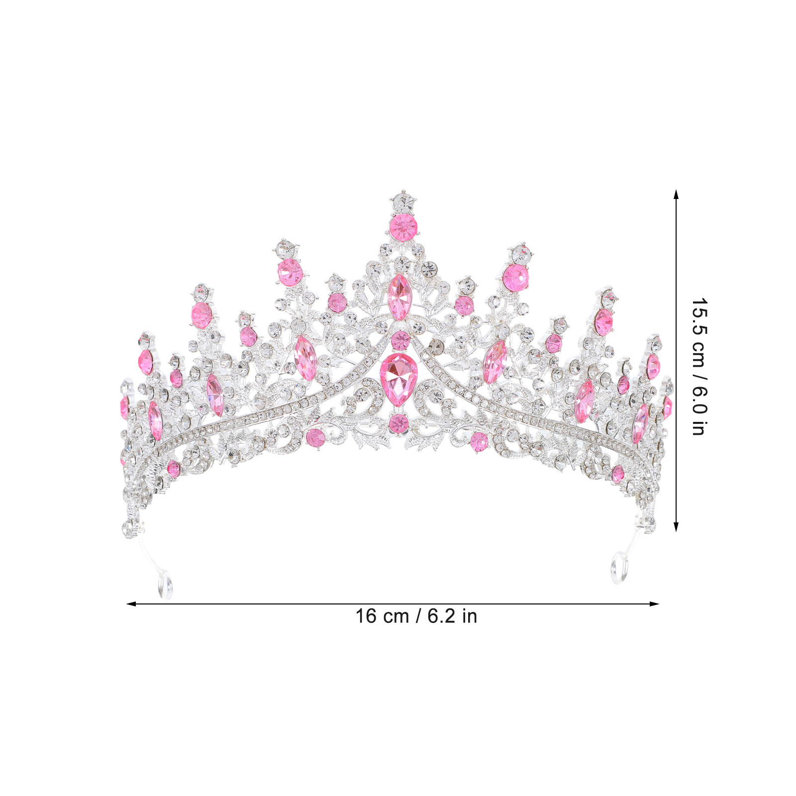 Tiara de Strass Elegante para  - Queen Accessories avaliação e preço