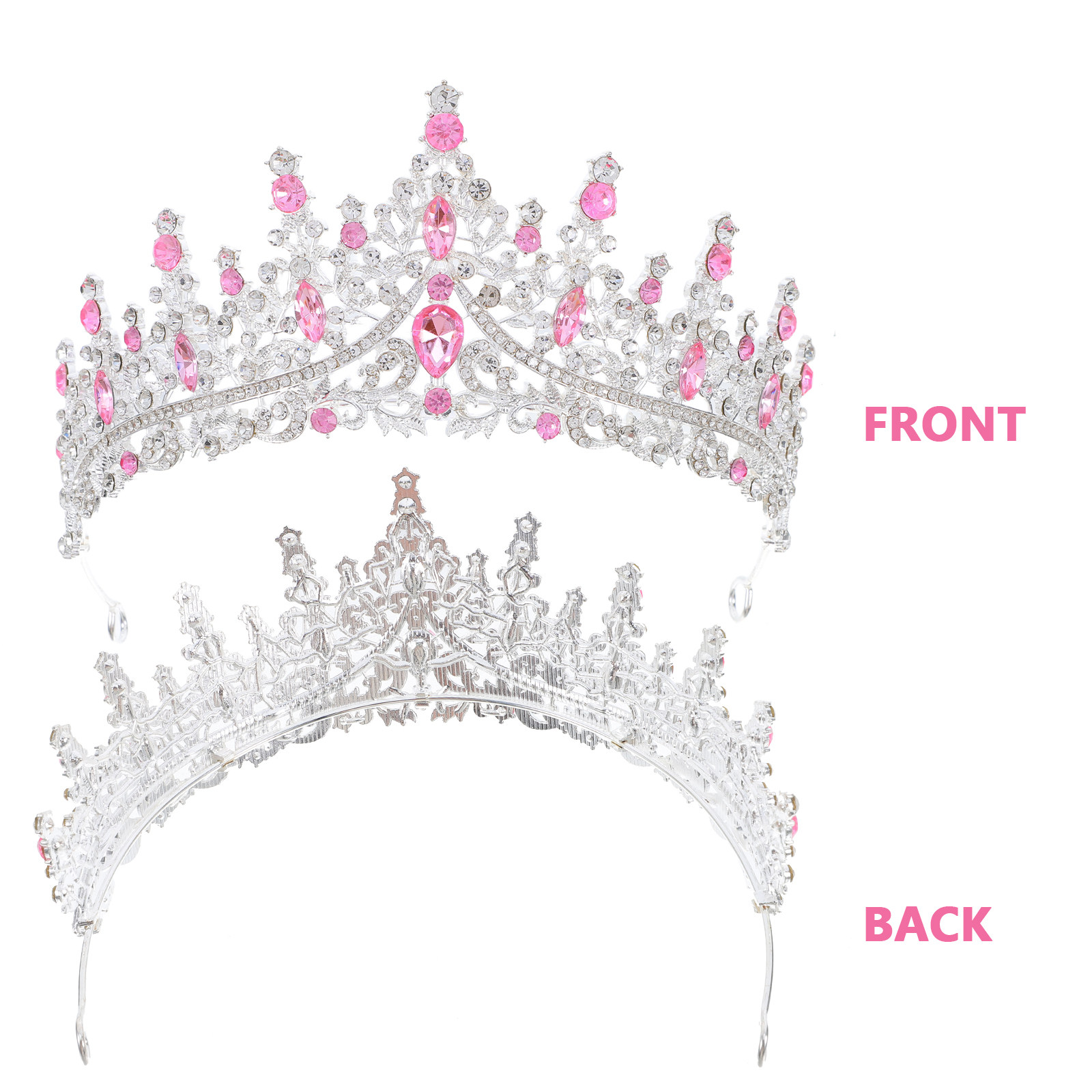 Tiara de Strass Elegante para  - Queen Accessories avaliação e preço