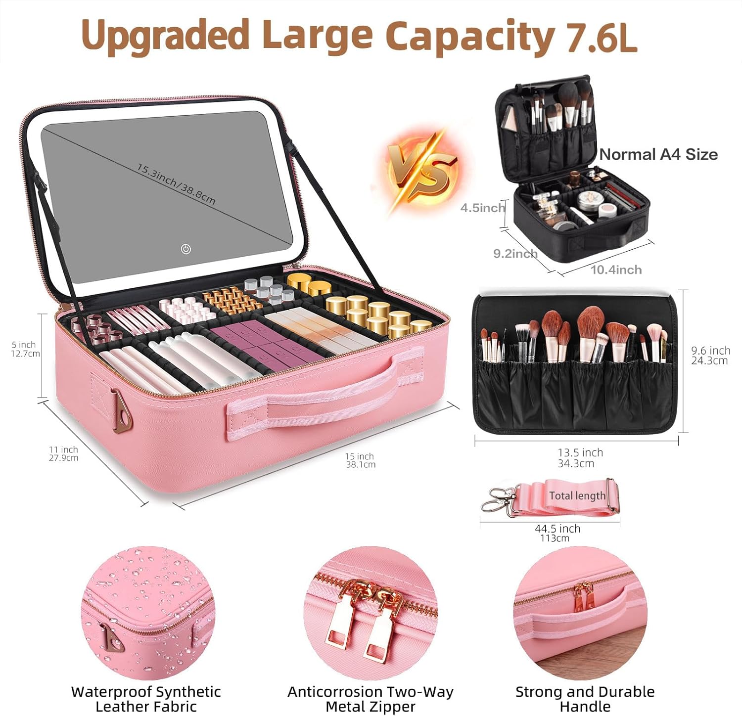 Bolsa de Maquiagem de Grande C - Women Accessories Organizer avaliação e preço