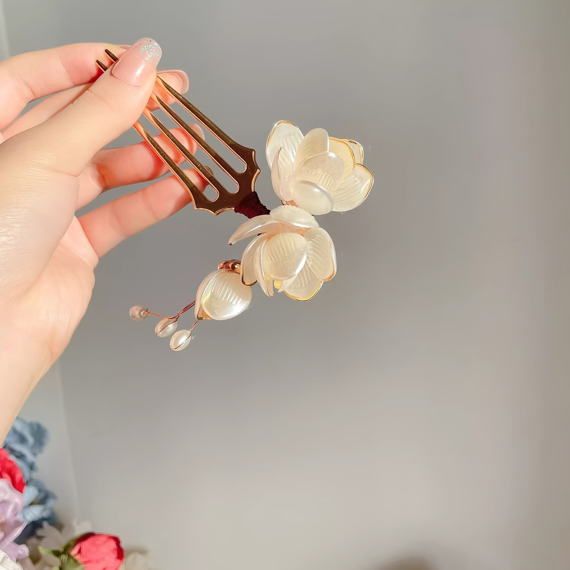 Pente de Cabelo Estilo Chinês  - Women Accessories Photos avaliação e preço